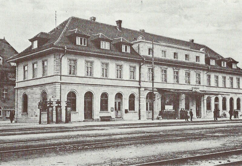 Bahnhof Brugg, Albert-Froelich, 1918 bis 1921