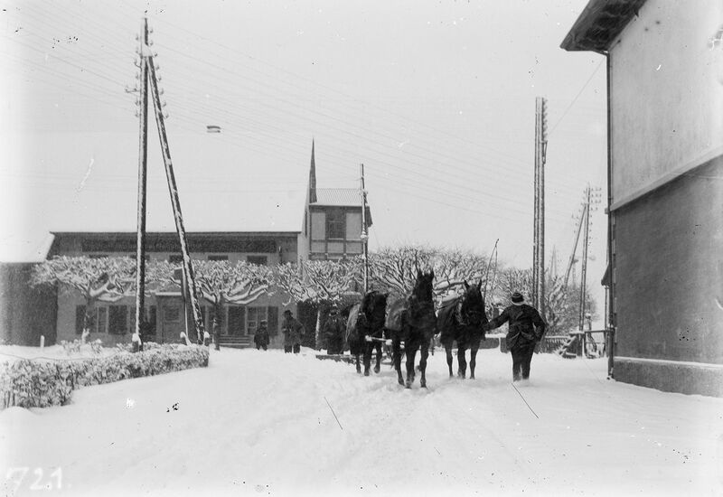 Restaurant Strössler um 1900